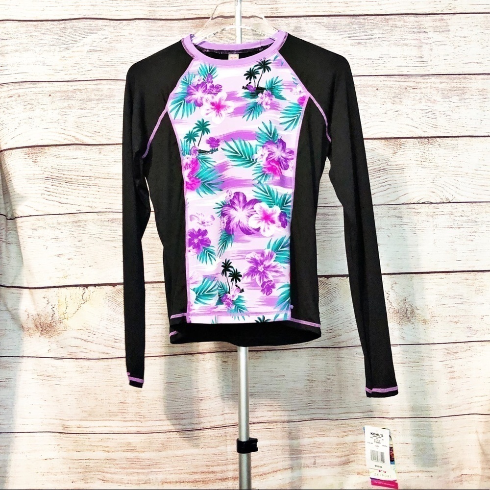 NWT ZX Sport Rash Guard